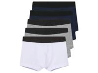 lupilu 5 kinder boxers (Donkerblauw/grijs/wit, 98/104) - thumbnail