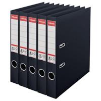 Esselte ordner Power N°1, rug van 5 cm, zwart, pak van 5 stuks - thumbnail