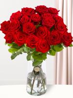 20 rode rozen - XL rozen - Red Naomi - thumbnail