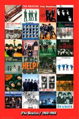 Poster The Beatles - Era 1962-1966 61x91,5cm Poster The Beatles - Era 1962-1966 61x91,5cm