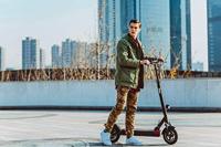 Elektrische scooter met alarm 10 Inch - BEEPER - MAX FX10-G2-8 - 500W - 48V - 8Ah - thumbnail