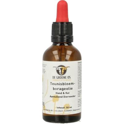 De Groene Os teunisbloem-borageolie hond / kat