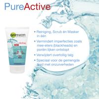 Garnier Skin Naturals Pure Active 3-in-1 Reiniging - thumbnail