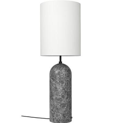 Gubi Gravity XL High Vloerlamp - Grijs marmer & Wit Gubi Gravity XL High Vloerlamp - Grijs marmer & Wit