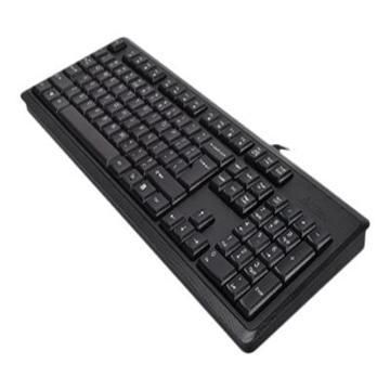 A4Tech KR-92 toetsenbord Universeel USB QWERTY Engels Zwart