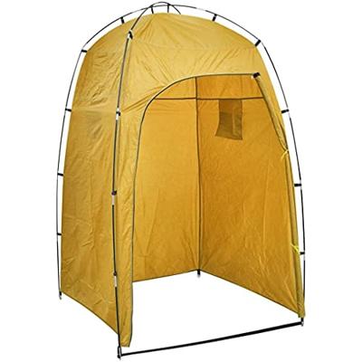 VidaXL Douche-/wc-/omkleedtent geel