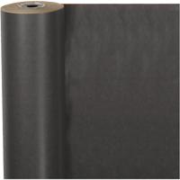 Vivi Gade Cadeaupapier, b: 50 cm, 60 gr, zwart, 100 m/ 1 rol - thumbnail