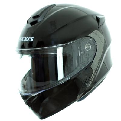 Axxis Helm storm solid mat zwart xs