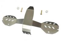 GPM - Stainless Steel Rear Axle Case Protection voor de Traxxas Unlimited Desert Racer - thumbnail