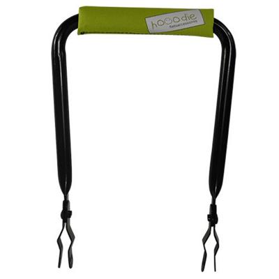 Rugsteun Rugleuning zwart met Lime Solid rugkussentje