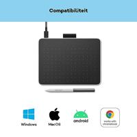 Wacom One M grafische tablet Zwart, Wit 216 x 135 mm USB - thumbnail