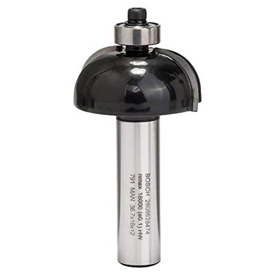 Bosch Accessoires Halfrondprofielfrezen 12 mm, R1 12 mm, D 36,7 mm, L 16 mm, G 70 mm 1st - 2608628474 - thumbnail