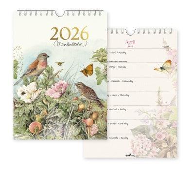 Marjolein Bastin Weekkalender 2026 Vogel