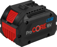 Bosch Blauw ProCORE 18V 8.0 Ah Professional accu 8.0Ah Performance - 1600A016GK - thumbnail