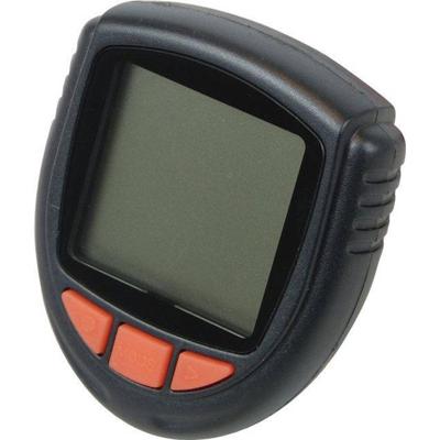 Dyto fietscomputer 5 x 4 cm bedraad zwart 10 functies