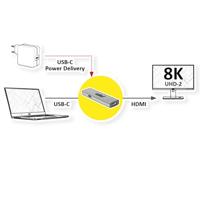ROLINE GOLD Adapter USB Type C - HDMI, female/female, PD (60W) - thumbnail