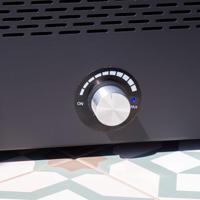 Draagbare en rookvrije houtskoolbarbecue Aktive Roestvrij staal Ijzer 45 x 19 x 28 cm - thumbnail