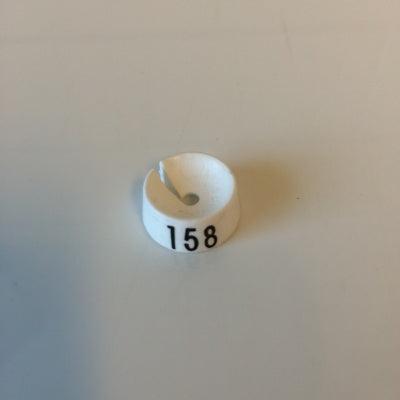 MB wit/zwart 158 voor op kledinghanger