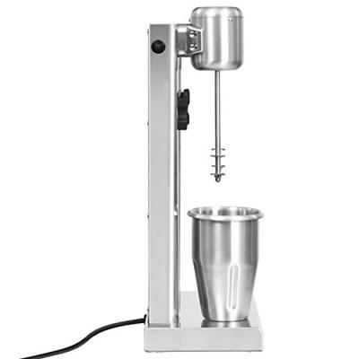 VidaXL Milkshake mixer met dubbele bekers roestvrij staal 2 l VidaXL Milkshake mixer met dubbele bekers roestvrij staal 2 l