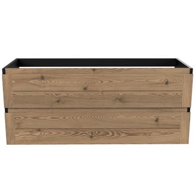 Onderkast Arcqua Nature 120 cm Eiken Mat Zwart Onderkast Arcqua Nature 120 cm Eiken Mat Zwart