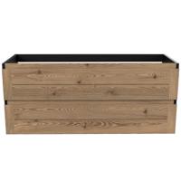 Onderkast Arcqua Nature 120 cm Eiken Mat Zwart - thumbnail