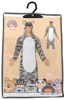 Zebra Jumpsuit met Capuchon - thumbnail