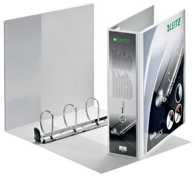 Ringband Panorama Leitz Softclick A4 4D-rings 60 mm Wit Ringband Panorama Leitz Softclick A4 4D-rings 60 mm Wit