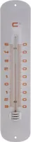 Muurthermometer metaal wit 30x6,5x1 cm Nature - Nature - thumbnail