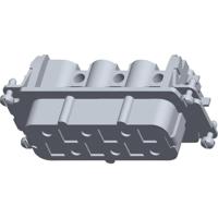 TE Connectivity T2060062201-000 Businzetstuk HSB Totaal aantal polen 6 + PE 1 stuk(s) - thumbnail