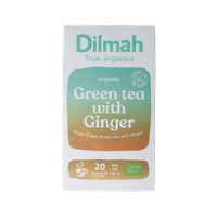 Dilmah Green tea with ginger bio 20 Zakjes - thumbnail