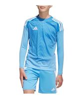 adidas Tiro 25 Competition Keepersshirt Lange Mouwen Kids Lichtblauw Wit - thumbnail