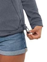 Jack wolfskin Fernweh Fleece Dames Night Blue S - thumbnail