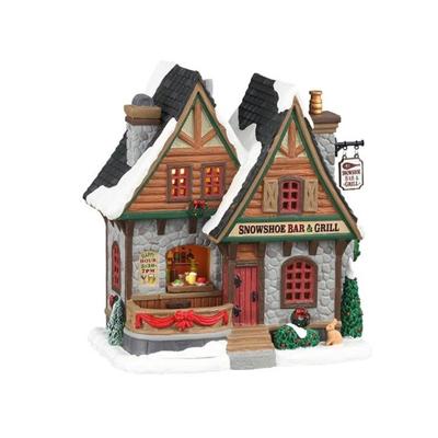 Snowshoe bar & grill b/o LED kerstfiguur LEMAX - Lemax