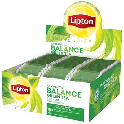 Thee lipton balance green tea 100x1.5gr | 12 stuks