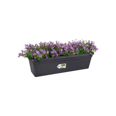 Elho green basics balkonbak 80 cm living black - thumbnail