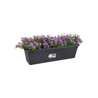Elho Green Basics Balkonbak Zwart 80cm - thumbnail