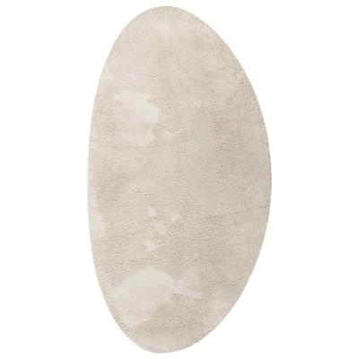 VidaXL Vloerkleden huarte beige 100 x 200 cm polyester
