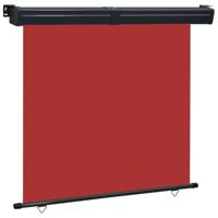 Balkonscherm 165x250 cm rood - thumbnail