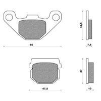 Newfren Remblokset fd0226 - thumbnail
