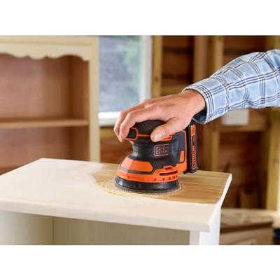 Black & Decker BDCROS18N-XJ Excentrische accuschuurmachine Zonder accu, Zonder lader 18 V Ø 125 mm
