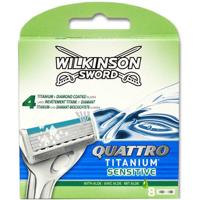 Wilkinson Wilkinson Sword Quattro Sensitive - 16 scheermesjes voordeelpack - thumbnail