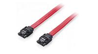 Equip 111902 platte kabel (SATA 6 Gbps gehoekt met clip, 0,50 m) - thumbnail