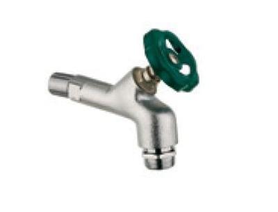 Kirchhoff Messing uitlaatklep met handwiel, chroom, 3/4"ET x 3/4" ET, met leidingbeluchter - 986196248