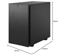 Fractal Design Define 7 Nano PC-behuizing Zwart - thumbnail