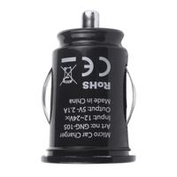 GrabNGo Gng Autolader 2xusb 2.1a Zwart - thumbnail