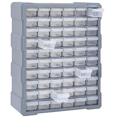 VidaXL Organiser met 60 lades 38x16x47,5 cm