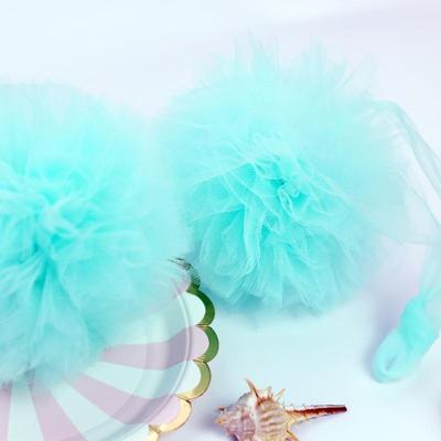 Tent garen bal haar bal hanger muur Feestdecoratie (groen)