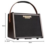 NUX AC-25 draagbare akoestische gitaarversterker met Bluetooth - thumbnail