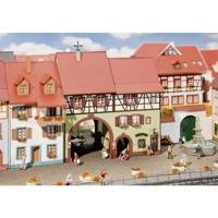 Faller 130499 H0 Stadshuis met poort - thumbnail