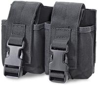 Defcon 5 granaathouder dubbel 15 x 12 cm polyester zwart - thumbnail